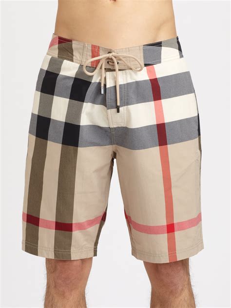 burberry mens swim trunks discounted|farfetch burberry trunks.